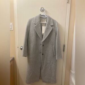 NWT Aritzia XXS The Only Coat - Wool Cashmere